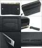 Marc Jacobs Bifold Wallet Black The Leather Graphic Logo Mini Compact Wallet for Women (2R3SMP044S10) [Brand] [Used]