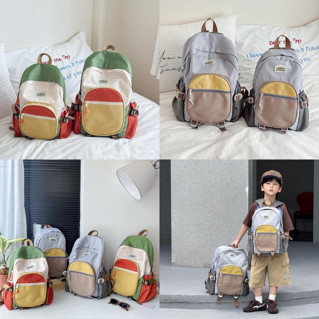 Kids School Casual Backpack With Lightweight Nylon Material And Design Playful