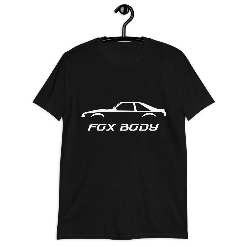 Mustang Fox Body 3rd Gen Stang Owner Gift Street Racing Project Car T-Shirt XL