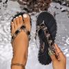 Woman Slippers Spring Summer Thong Flat Shoes Flip Flops Comfortable Rhinestone Slippers Fashion Opened Toe Shoes Slides Women