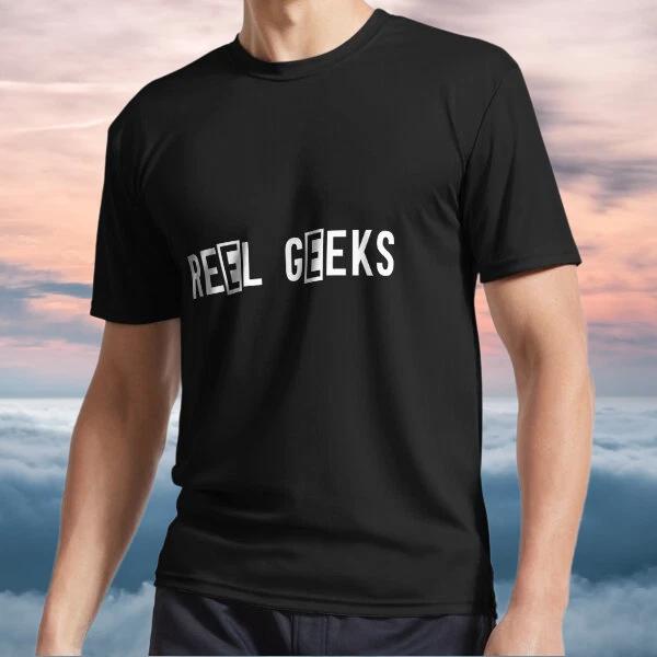 

New Shirt Reel Geeks Logo - Magazine Font Logo TEE T-Shirt Funny Size S to 5XL S
