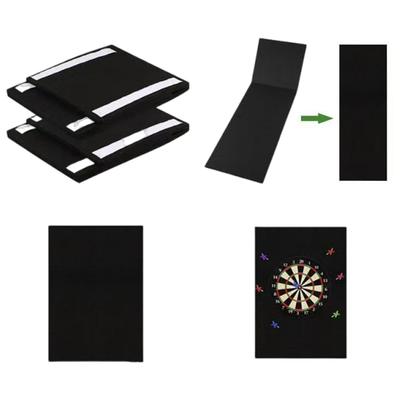 Dartboard Wall Protector Self-Adhesive Felt Wall Protector Spliced Wall Border for Professional Darts
