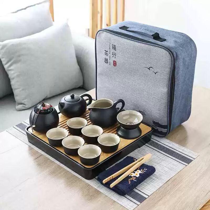 Qianyu Modern Japanese Ceramic Kung Fu Tea Set
