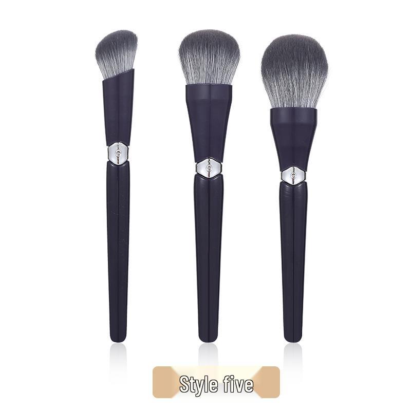 Best-Selling Makeup Brush Set: Flat Foundation, Powder, Contour, and Blush Brushes