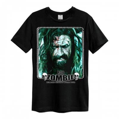 Amplified Unisex Adult Hellbilly Rob Zombie T-Shirt