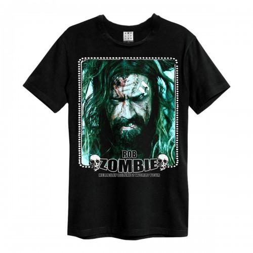 Amplified Unisex Adult Hellbilly Rob Zombie T-Shirt
