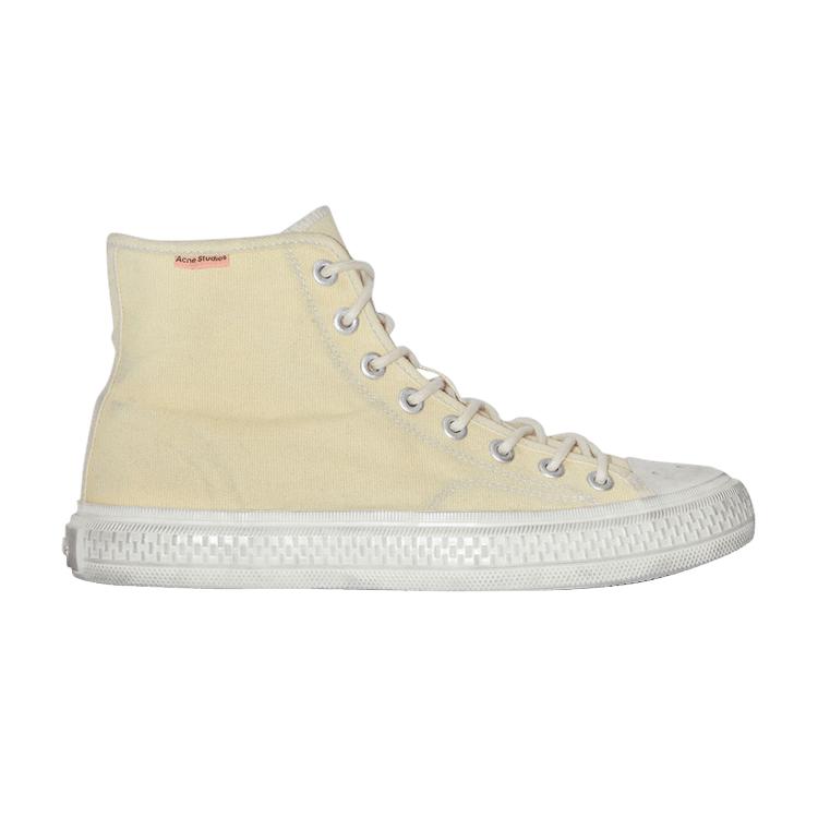 

Acne Studios Ballow Tumbled High Pale Yellow Women Sneakers Off-White AD0481-CU0