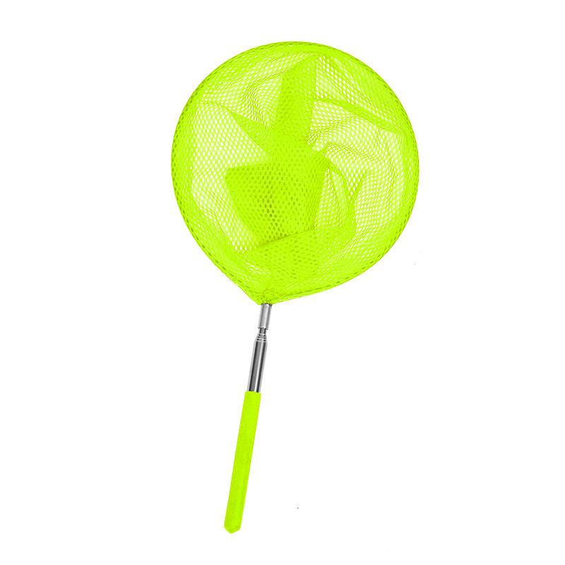 Stainless Steel Retractable Fishing Net Insect Butterfly Dragonfly Net Outdoor Portable Fishing Net Children Fun Game Toys