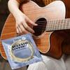 Set of 6 Guitar Strings Replacement Steel Acoustic Guitar Strings Parts Steel Core Classic Folk Electric Guitar Strings