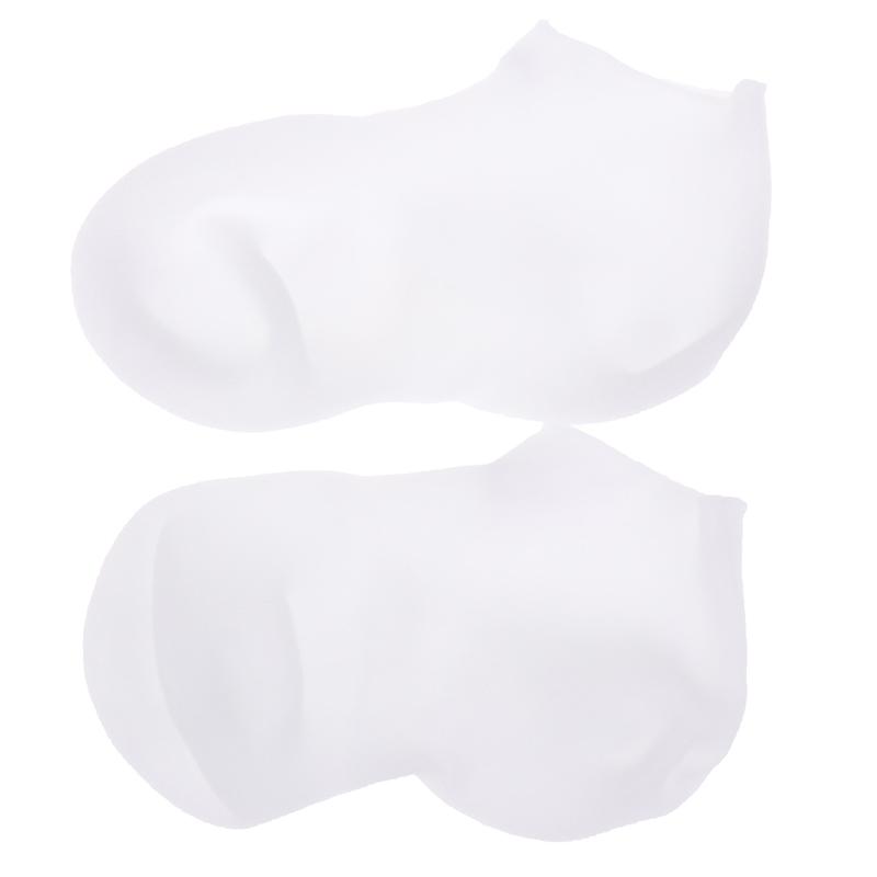 1 Pair Silicone Moisturizing Gel Heel Socks Cracked Foot Skin Care Protector