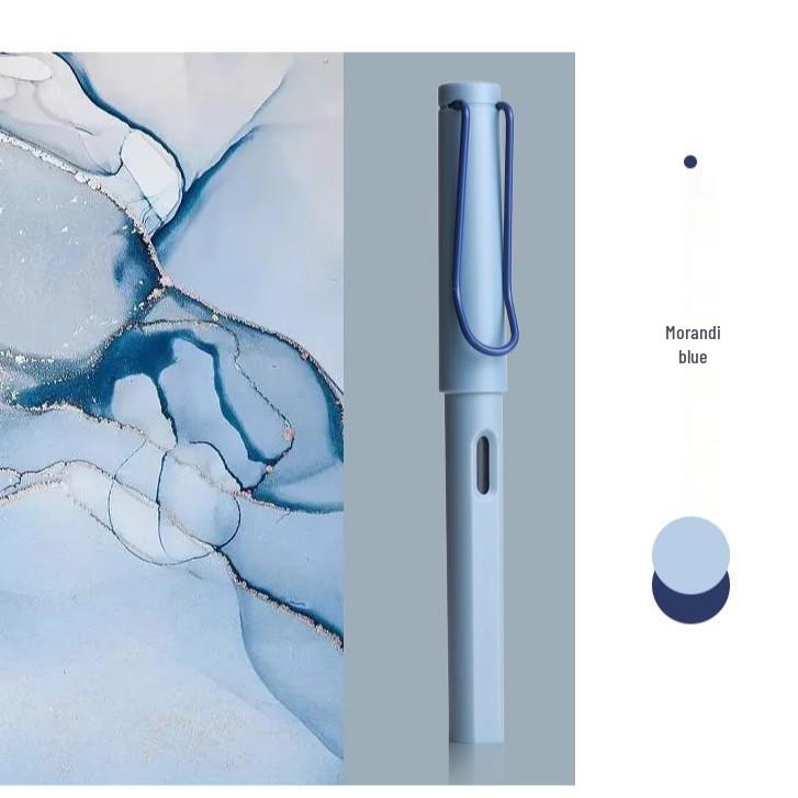 Morandi Fountain Pen Set with 5 Ink Cartridges - Perfect for Calligraphy Practice, Free Shipping