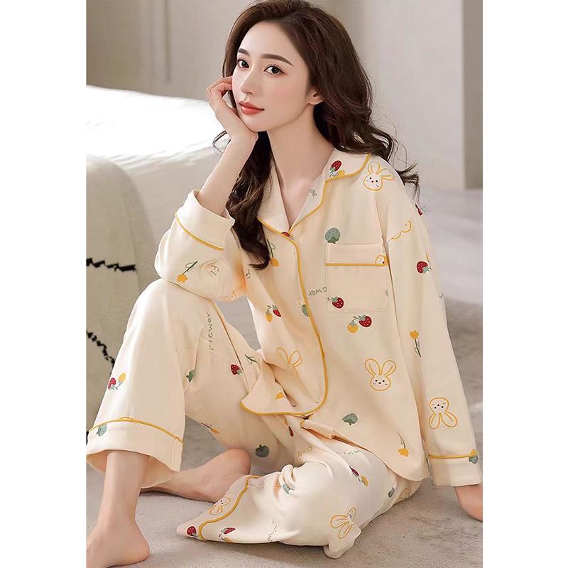 Women's Long Sleeve Velvet Pajama Set - 2025 New Autumn/Winter Collection