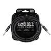 Ernie Ball 6435 Shield Cable 20 Foot S-S Straight Black