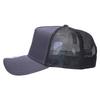 New Era Baseball Cap 9FORTY Side Logo Plain Mesh black Graphite NE205