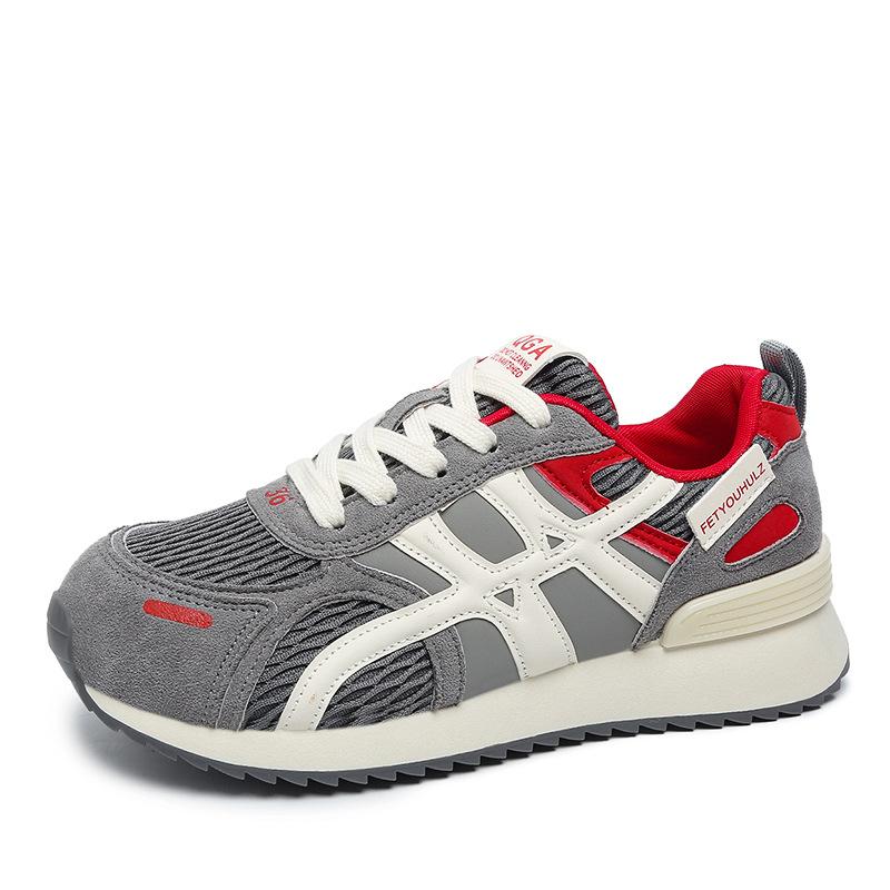 

Lightweight and breathable dad shoes women s 2025 autumn new mesh splicing comfortable and versatile casual sports Forrest Gump shoes women s 40