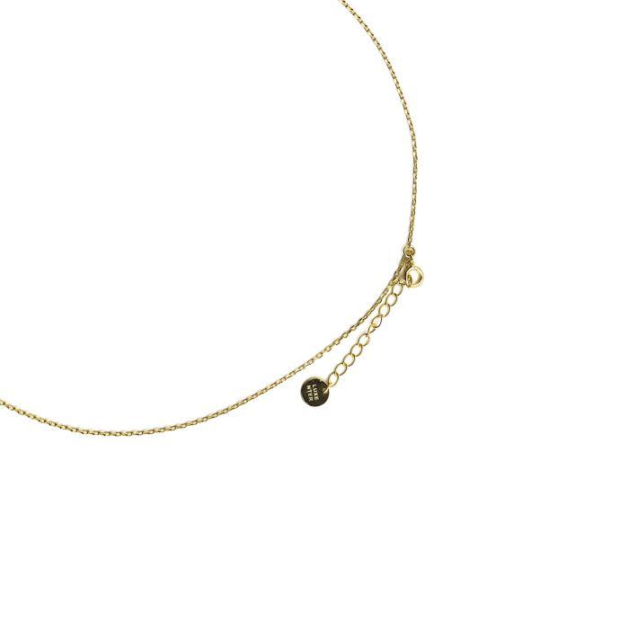 Collier Luxenter en argent 925 avec zircon finition en or 18k - Duvid