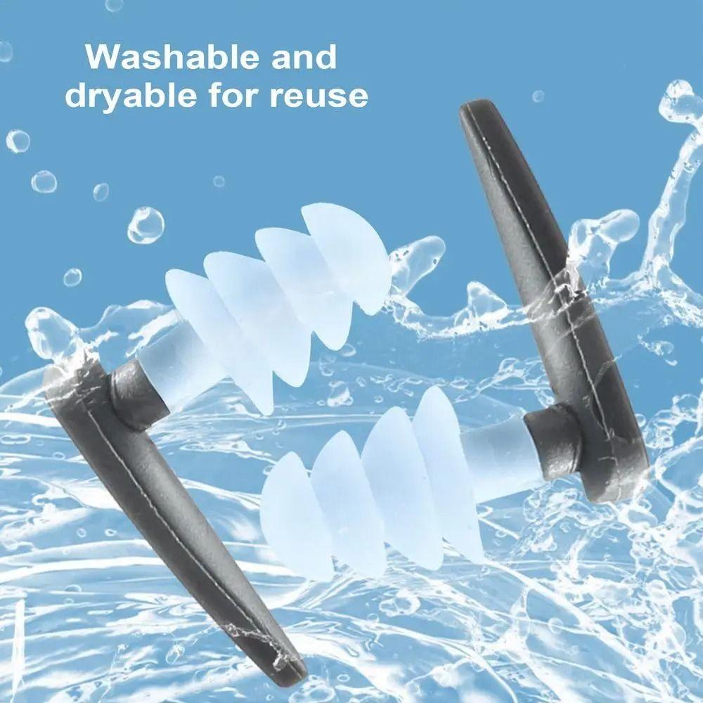 Waterproof Design Swimming Ear Plugs Silicone Ear Plugs New Ear Protection Earplugs  Bathing