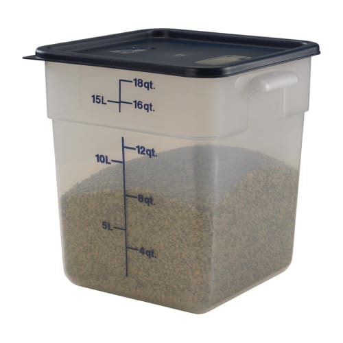 Cambro Square Food Container Lid SFC12(453) Blue