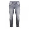 Diesel Mens Washed Denim 5 Pockets Straight Leg Jeans