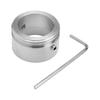 Stainless Steel Radiator Valve Adapter with Hex Wrench Screws Universal Leak-Proof Snap-On Metal Radiator Valve Connector Fitting Kit
