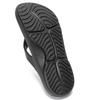 zenHome Beach Sandals with Arch Shock Sizes Slippers, Sandals, Thongs, Support, Absorption, Unisex, Black, 25.5-27cm