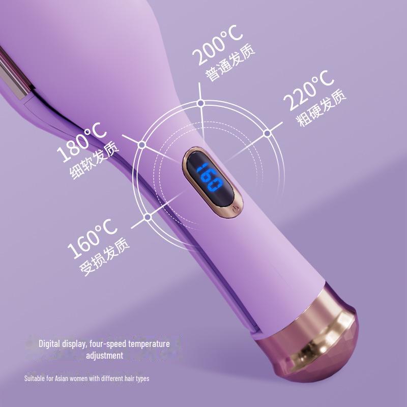French 32mm Digital Curling Iron for Big Wave and Deep V Curls
