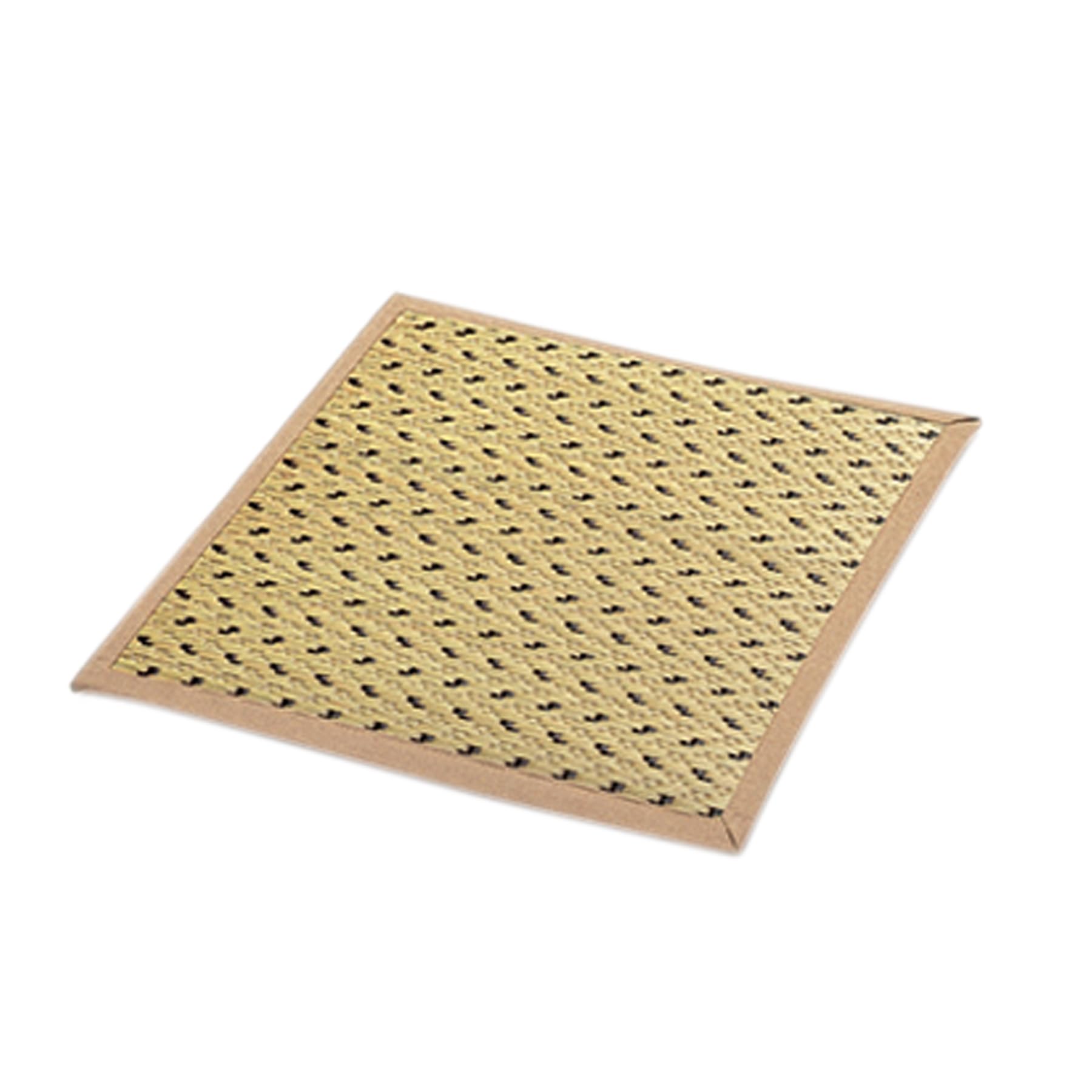 

seiei Игуса натуральный влагоотводящий прохладный прохладный трава игуса квадратный тип [Подушка для сиденья, светлячок, бежевый] трава, материал, антибактериальный, дезодорирующий, контроль, бежевый