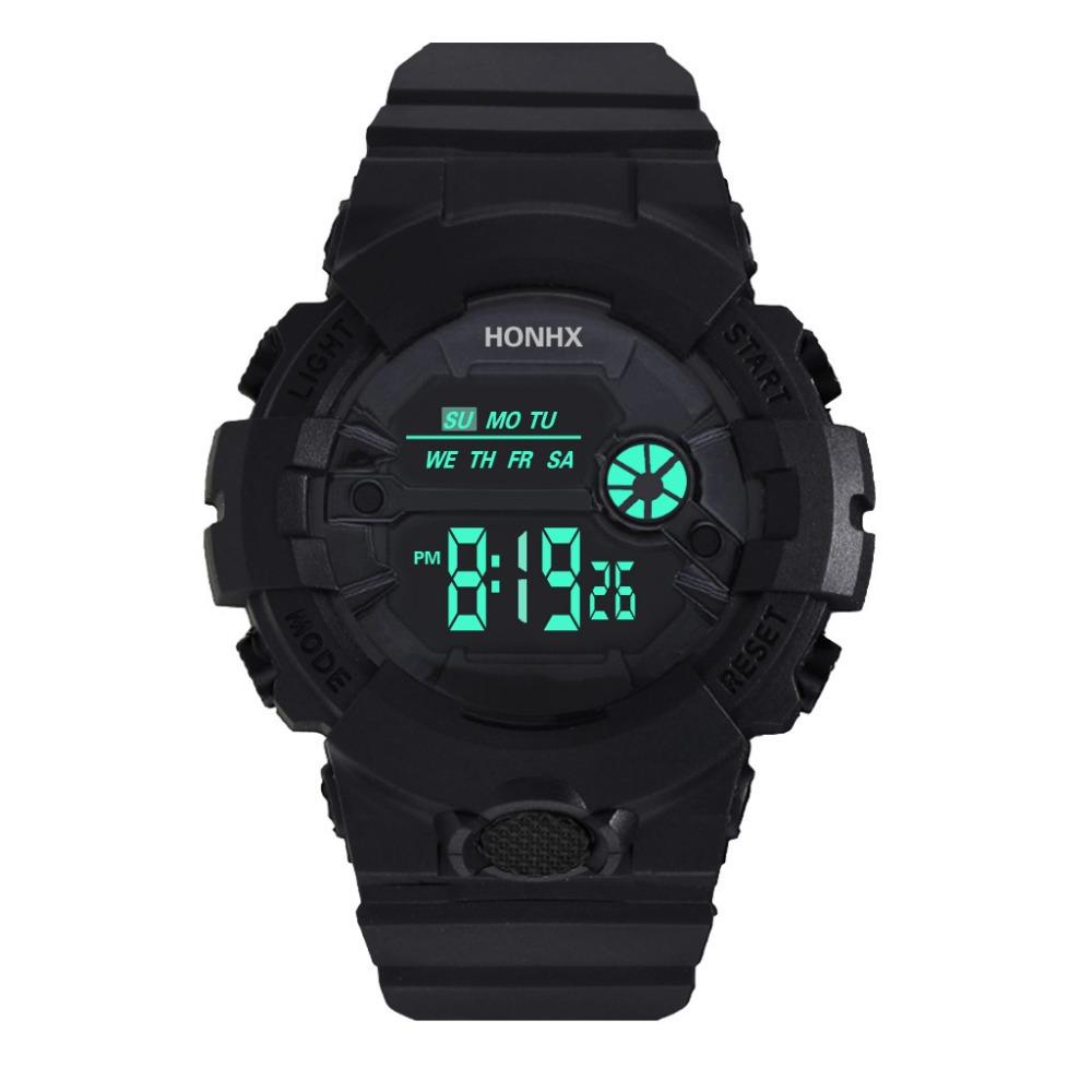 Waterproof Electronic Watch Multifunctional Digital Sport Watch Student Wristwatch  Women Men
