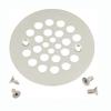 Stainless Steel Shower Drain Cover Anti-Clog Rust-Proof Floor Drain Cover 4-1/4“ Drain Strainer Bathroom Accessories