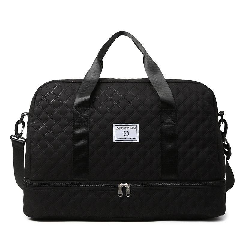 Borsa da Viaggio Grande Capacità con Scomparto per Scarpe - Ideale per Brevi Viaggi e Fitness
