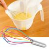 Egg Beater Easy Ergonomic Handle To Clean Silicone Handheld Cream Mixer Egg Stirring