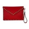 Studded Leather Clutch Women Clutch WW2P0-P87BOL-JU5