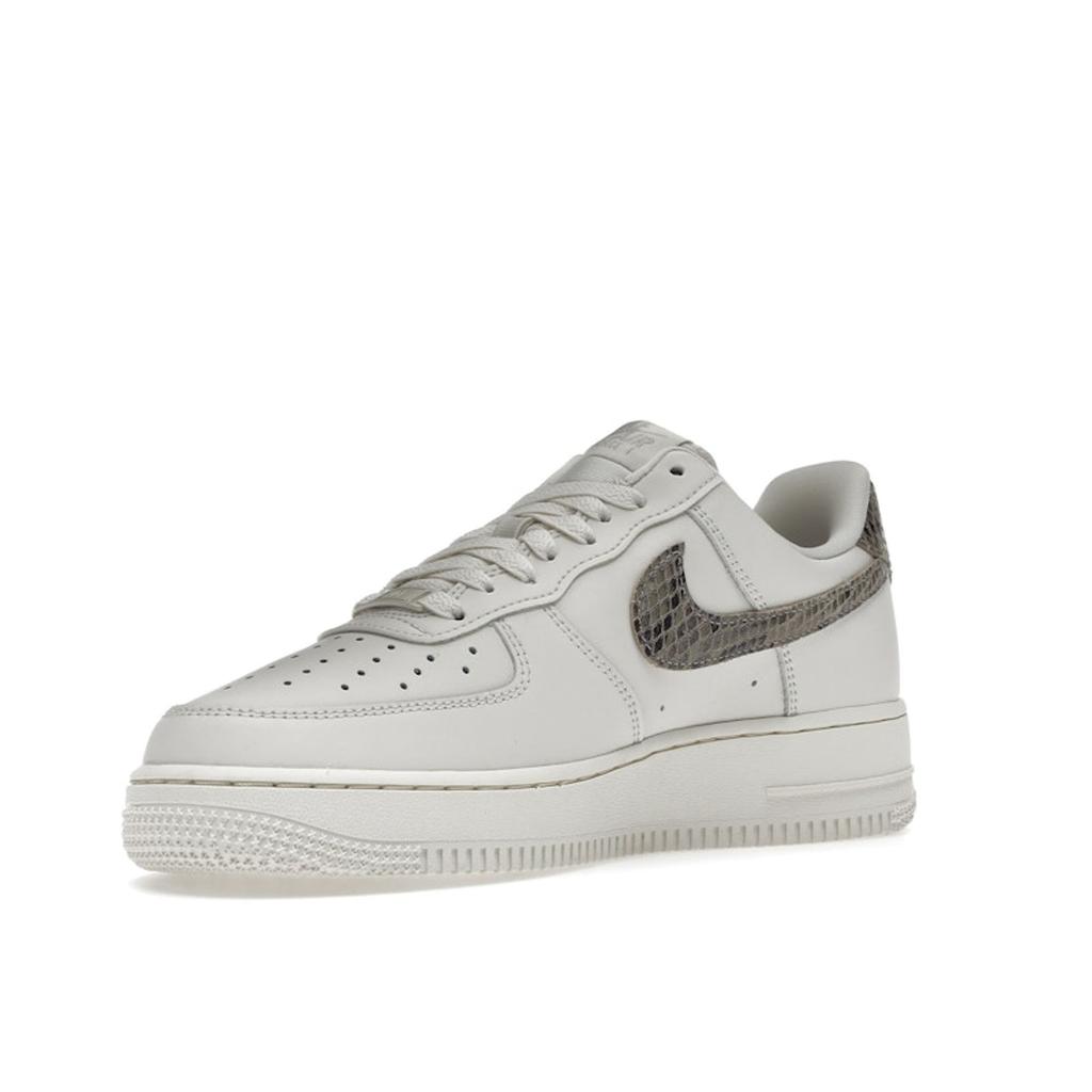 Nike Air Force 1 07 Phantom Ivory Snakeskin Women Sneakers Cream Light-Iron-Ore DD8959-002