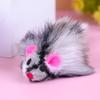 20pcs Pet Cat Toys Plush False Mouse Cat Toys Colorful Feather Playing Toys for Kitten Supplies