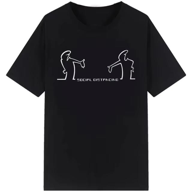New Happy Fashion T Shirts Cartoon TV Unisex Women Style Streetwear Tee Round Neck Casual Tops