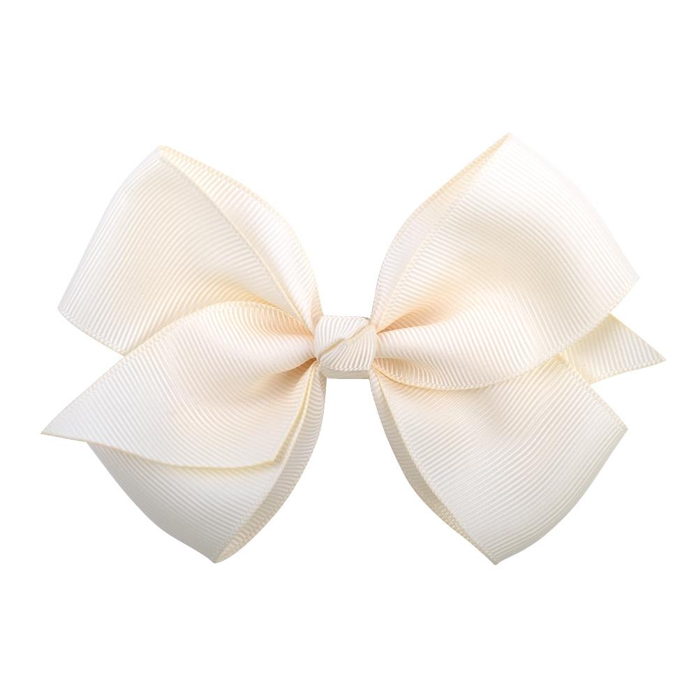1pcs 4.5 Inches Sweet Candy Color Hair Bows With Clip Kids Girls Boutique Handmade Hair Clip Hairgrips Hair Accessories