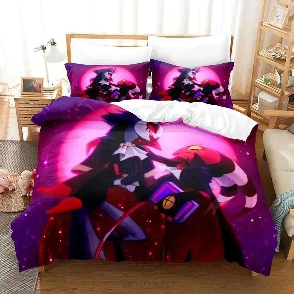 New Blitzo Boss Bedding Set Single Twin Full Queen King Size Bed Set Adult Kid Bedroom Duvet Cover Sets Anime Parure De Lit Bed