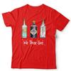 Christmas Drink T Shirt Unisex We Three Gins Funny Party Festive Nativity Kings