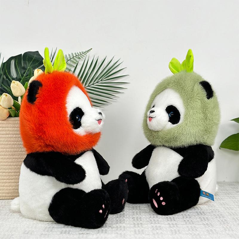 Chengdu Simulated Giant Panda Doll Plush Doll Cute Drag Panda Doll Zoo Souvenir