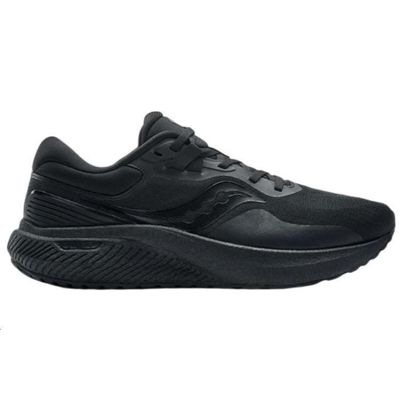 Saucony Surge 1 Shock Absorbers Slip Resistant Abrasion Resistant Low Top Running Shoes Unisex Black Saucony S28187-2