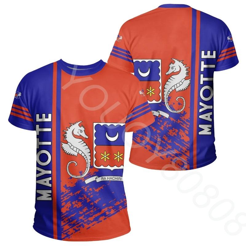 New Summer Casual Sweatshirts African Zone Clothing Men s Loose Street Style Clothing Mayotte Quarter Style Tee S