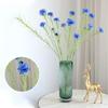 3 Forks/Bouquet Artificial Wedding Plant Silk Flower Home Cornflower Decoration Romantic Fashion ADM