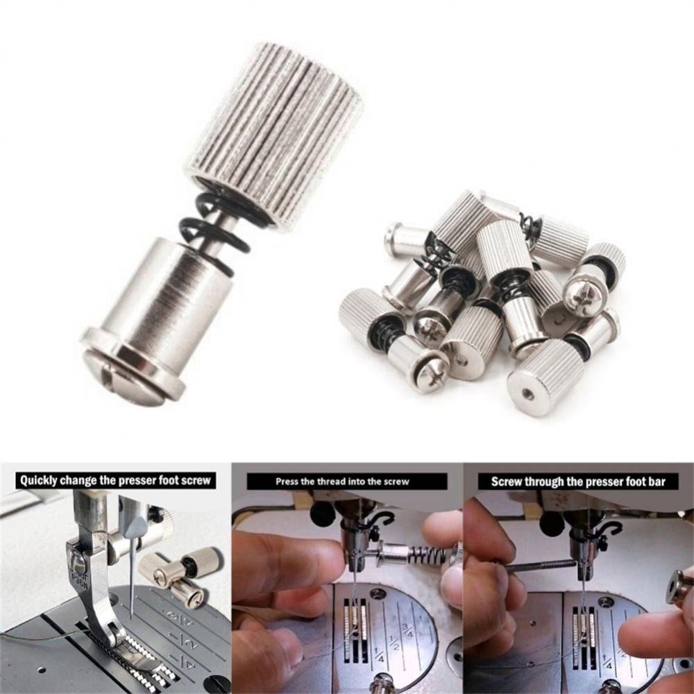 Spring Flat Car Presser Foot Screw Sewing Machine Parts Sewing Accessories Presser Foot Change