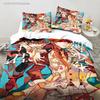 Anime Toilet-Bound Hanako-kun Bedding Set Printed Bed Set With Pillowcase Bed Duvet Cover Soft Queen King Size Bedclothes Home
