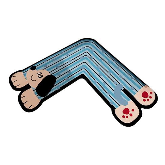 Diatom Mud Floor Mat Cartoon Animal Shape L-Shaped Design Water Absorbent