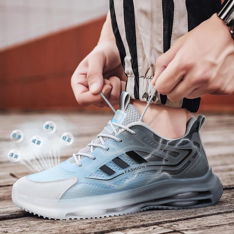 Pânză Mătase de Gheață Plasă Răcoroasă Adidași Casual Bărbați Modă Vânzare Fierbinte cu Șireturi Plat Respirabil Confortabil Încălțăminte Outdoor de Înaltă Calitate