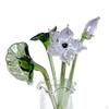 Artificial Flower Bouquet in Vase, Collectible Figurines for Home Decor Gifts