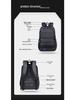 Men's Large-Capacity Waterproof Commuter Backpack for Business, Travel, and School