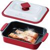 Seathestars Microwave Fish Griller with Recipes, Microwave-Compatible Cooker for Frying, Boiling, Baking, Simmering, Steaming, and Cooking. Versatile