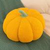 Knitted Plush Pumpkin Pillow for Living Room & Office